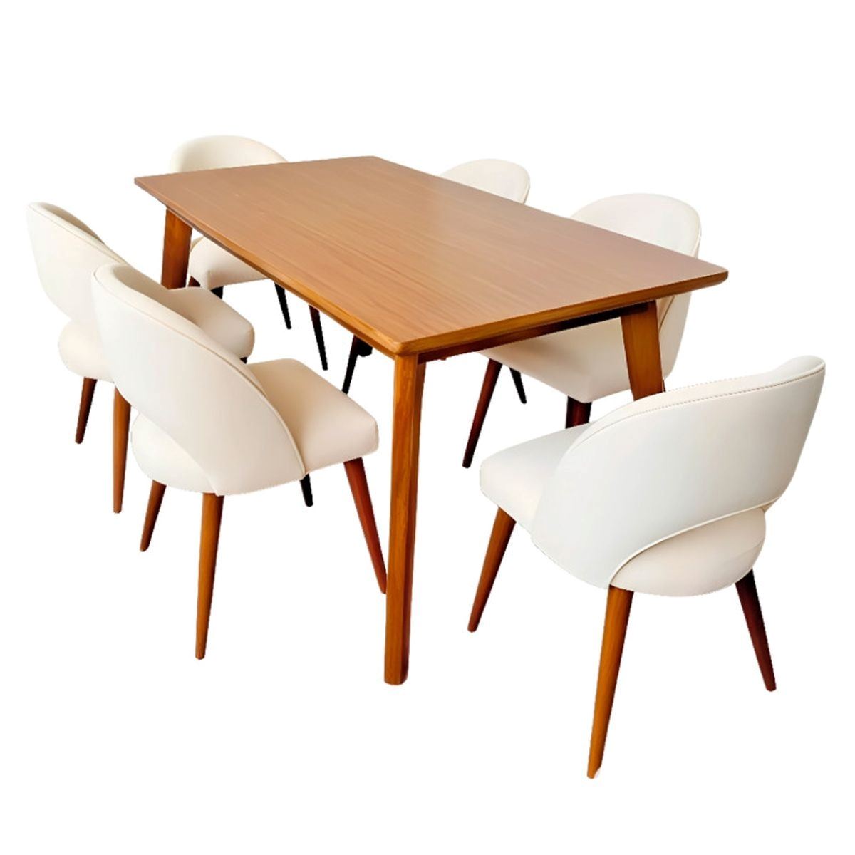 COMEDOR BELL 6 SILLAS - FALOTIH 3M - FLT3MCOM111-6